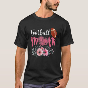 ウィメンズサッカーママフローラ母の日アメリカF Tシャツ