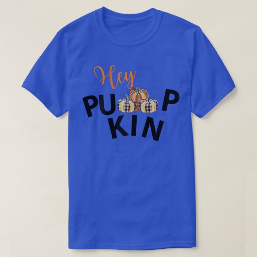 ウィメンズサンクスギビング秋秋ハロウィンヘイポンプ Tシャツ (デザイン正面)