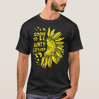 ウィメンズサンフラワーズすぐにAunty 2021ベビーAnnoun Tシャツ