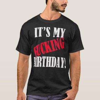 ウィメンズザイ誕生日おもしろいバースデーパーティーBDay V Tシャツ