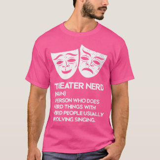 ウィメンズシアターおたく名詞ファンミュージカルオペラステージA Tシャツ