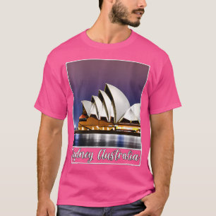 ウィメンズシドニーオペラハウスシドニーオーストラリア Tシャツ