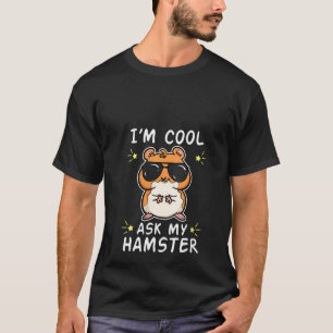 ウィメンズシャツハカッコいいムスターRodent Cavy Pet Sung Tシャツ