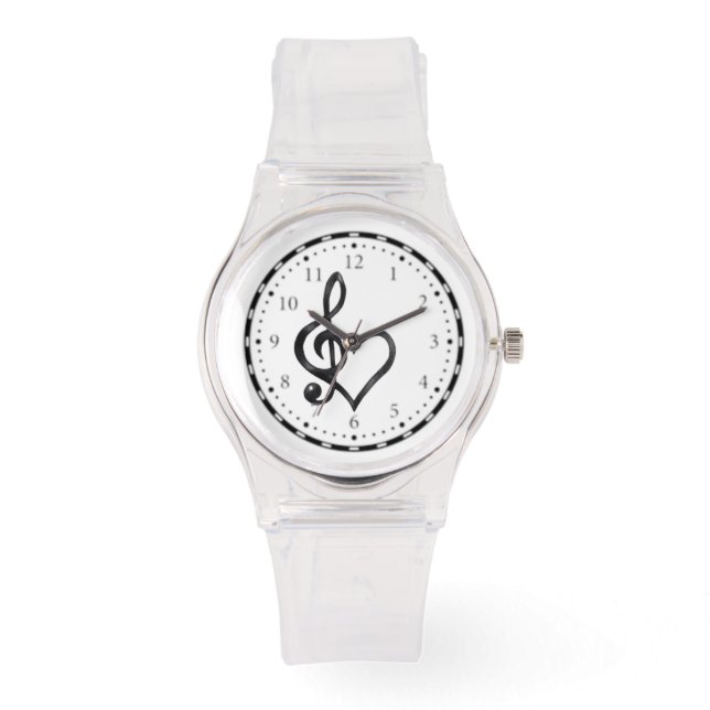 ウィメンズシリコンストラップ腕時計 腕時計 (正面)