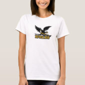 ウィメンズジャージー長袖Tシャツホワイト Tシャツ (正面)