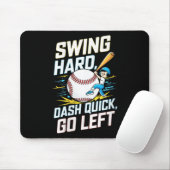 ウィメンズスイング懸命、ダッシュクイック、ゴー離れ – アスレチックスポーツ マウスパッド (マウス)