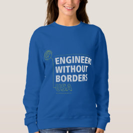 ウィメンズスウェットシャツ – 青 スウェットシャツ