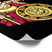 ウィメンズスパルタンガールレオニダススパルタウォリアリティグラディア ポスター (角)