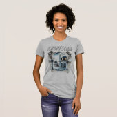 ウィメンズスリムフィットTシャツ Tシャツ (正面フル)