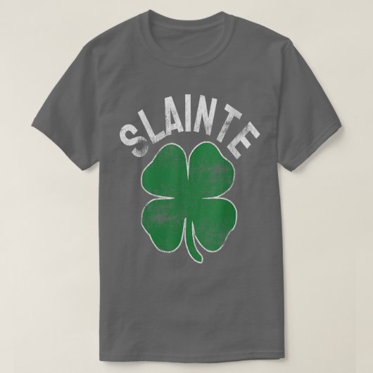 ウィメンズスレイントビアアイリッシュST PATRICKS DAY Tシャツ (デザイン正面)