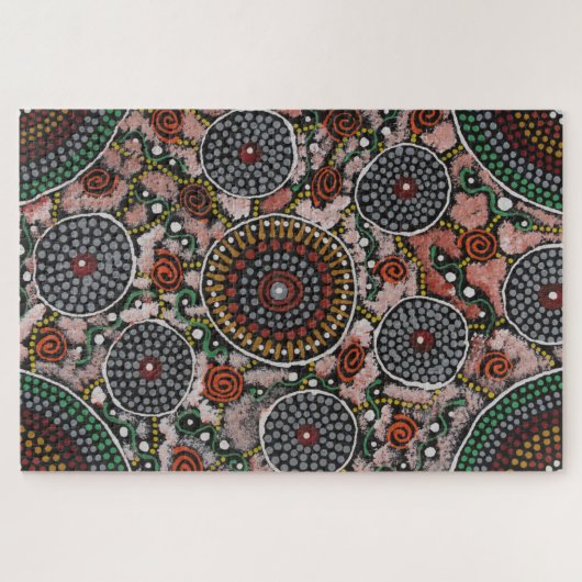 ウィメンズセレモニーと体絵を描ジグソーパズル ジグソーパズル (横)