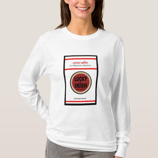 ウィメンズセントパトリックの日Tシャツ Tシャツ (正面)