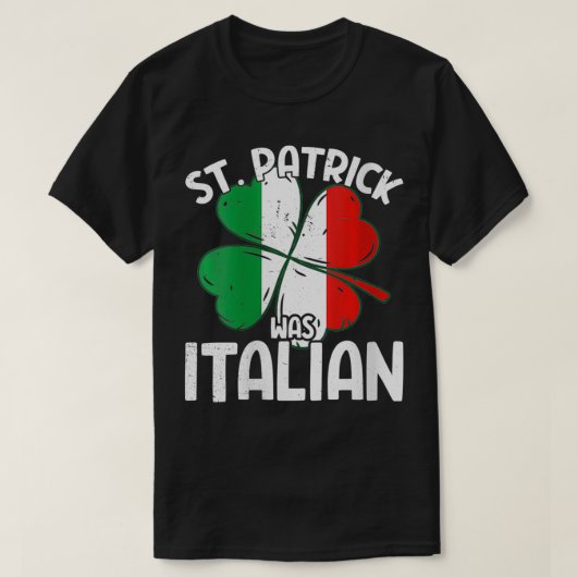 ウィメンズセントパトリックはイイタリアンタ誇りを持ったリア国旗Sh Tシャツ (デザイン正面)