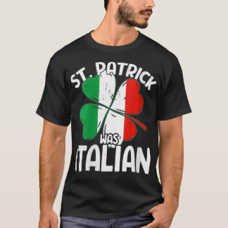 ウィメンズセントパトリックはイイタリアンタ誇りを持ったリア国旗Sh Tシャツ