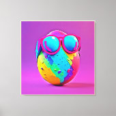 ウィメンズタンクトップ キャンバスプリント (正面)