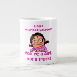 ウィメンズタンクトップ ジャンボコーヒーマグカップ