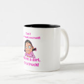 ウィメンズタンクトップ ツートーンマグカップ (正面右)