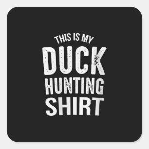 ウィメンズダック狩りギフトマイドッグ歩く スクエアシール