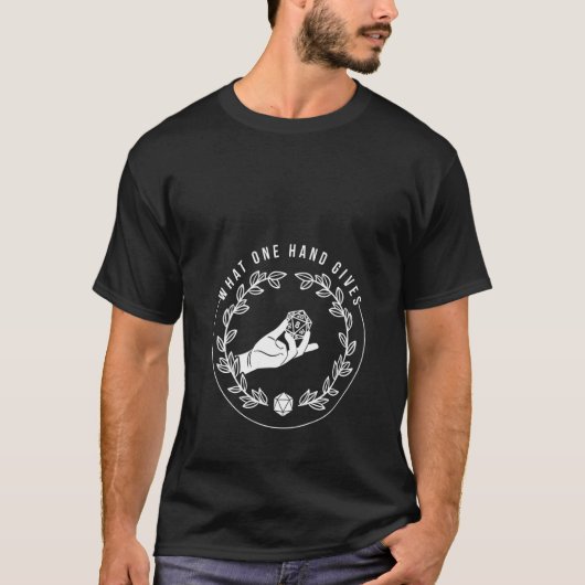 ウィメンズダンゲオンサイコロRpgマスターハ与えンド Tシャツ (正面)