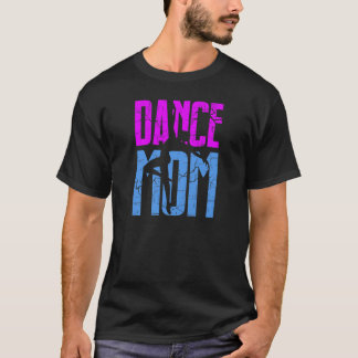 ウィメンズダンスママおもしろい踊りモマモスのためのバレエ Tシャツ