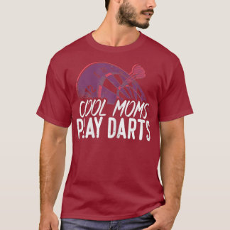 ウィメンズダーツプレーヤー – Dart Arrows Dartboard Mom Tシャツ