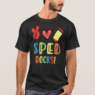 ウィメンズチームスペードチームスペシャルエデュケーション先生Ra Tシャツ