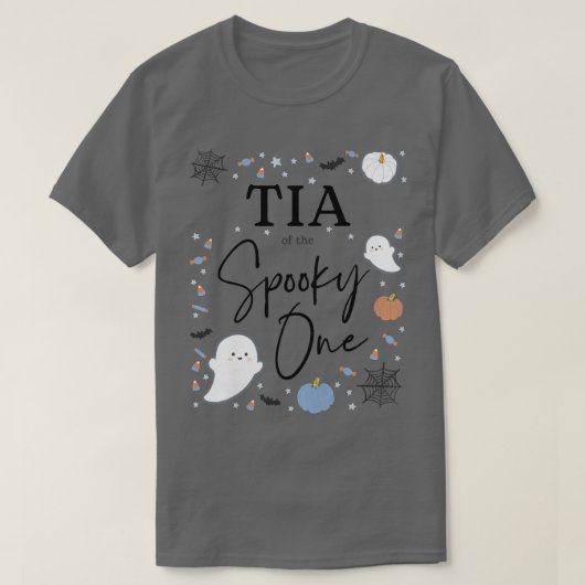 ウィメンズティア不気味オブザワンファースト誕生日ブルーB Tシャツ (デザイン正面)