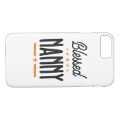 ウィメンズティ賛美ーナニー祖母のギフト Case-Mate iPhoneケース (裏面(横))