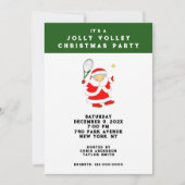 ウィメンズテニスホリデーパーティー 招待状 (正面)