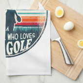 ウィメンズディスクゴルフ – フリスビーゴルフメス キッチンタオル (四つ折り)