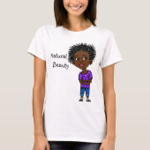 ウィメンズナチュラル美しい Tシャツ (正面)