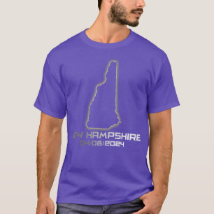 ウィメンズニューハンプシャーアメリカ天文学太陽のポータル Tシャツ