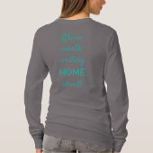 ウィメンズネスティニーリアルティ長袖Tシャツ Tシャツ (裏面)