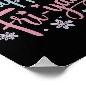 ウィメンズハッピー金曜日愛好家おもしろい先生Lif ポスター (角)