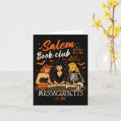 ウィメンズハロウィン読ブックの魔女サレムブッククルー カード (黄色い花)