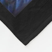 ウィメンズハロウィーンスターリーナイトブラックキャットコンマラK フリースブランケット (角)