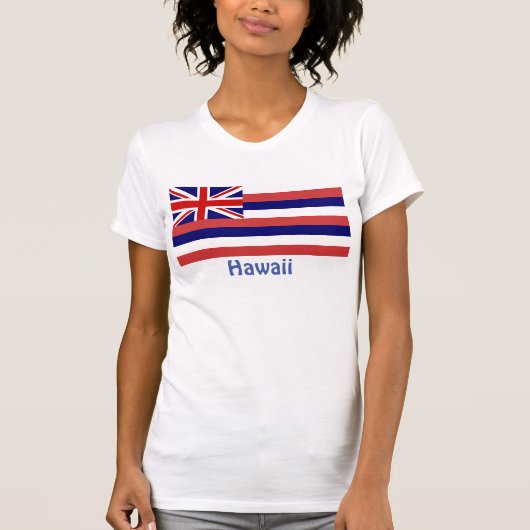 ウィメンズハワイ国旗 Tシャツ (正面)