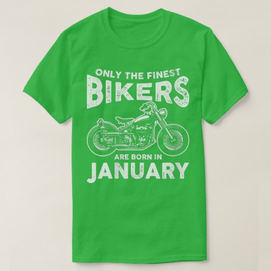 ウィメンズバイクバイクもしくは自転車に乗る人ライダー誕生日生まれジャヌ Tシャツ (デザイン正面)
