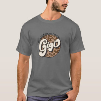ウィメンズヒョウGigiおばあちゃん専用プロクールよ Tシャツ