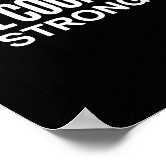 ウィメンズヒルカントリーストロングテキサス州プライド引用文V-nec ポスター (角)