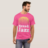 ウィメンズピザとジャズ Tシャツ (正面フル)