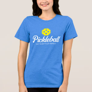 ウィメンズピックボールtシャツBella+Canvas Triblend トライブレンドTシャツ