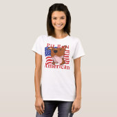 ウィメンズピットブルアメリカンティー Tシャツ (正面フル)