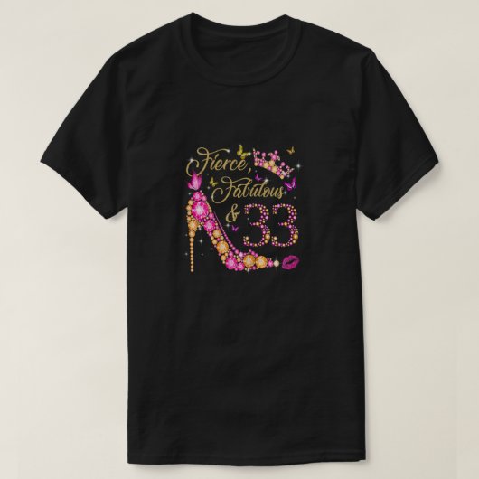 ウィメンズファイアファブルーズ&33歳ヒール33rd B Tシャツ (デザイン正面)
