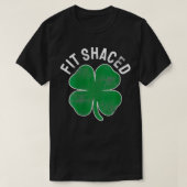 ウィメンズフィットシェードアイリッシュおもしろいドリンクST PATRICKS Tシャツ (デザイン正面)