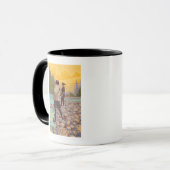 ウィメンズフライ釣りニューメキシコ マグカップ (正面左)