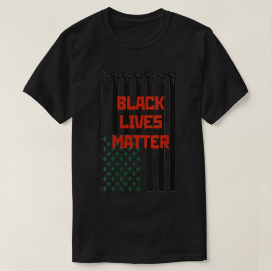 ウィメンズブラックライフズマターVNeck Tシャツ (デザイン正面)