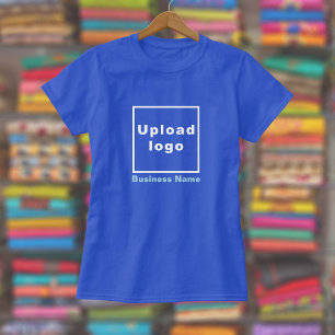 ウィメンズブルーのビジネス名とロ王室のゴ Tシャツ