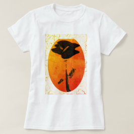 ウィメンズブルーバラ基本Tシャツ Tシャツ