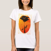 ウィメンズブルーバラ基本Tシャツ Tシャツ (正面)